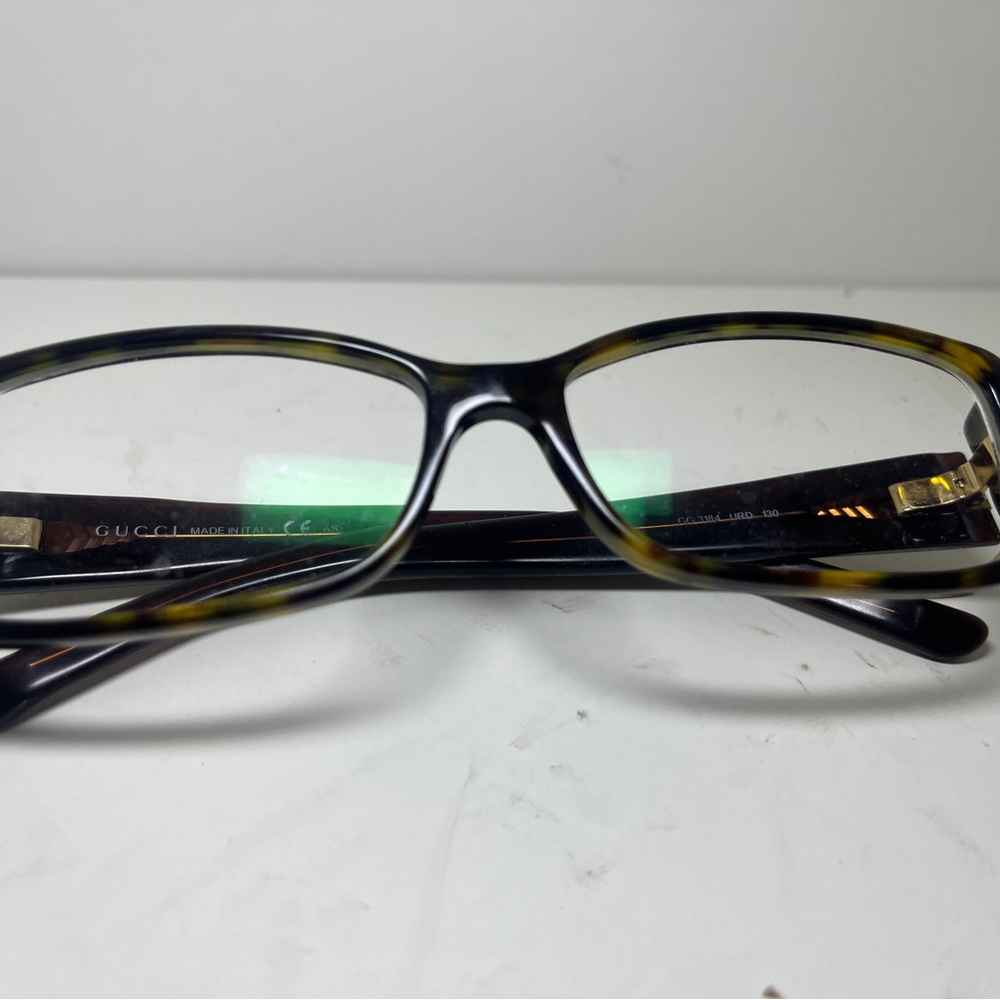 Gucci Brown Tortoiseshell Glasses